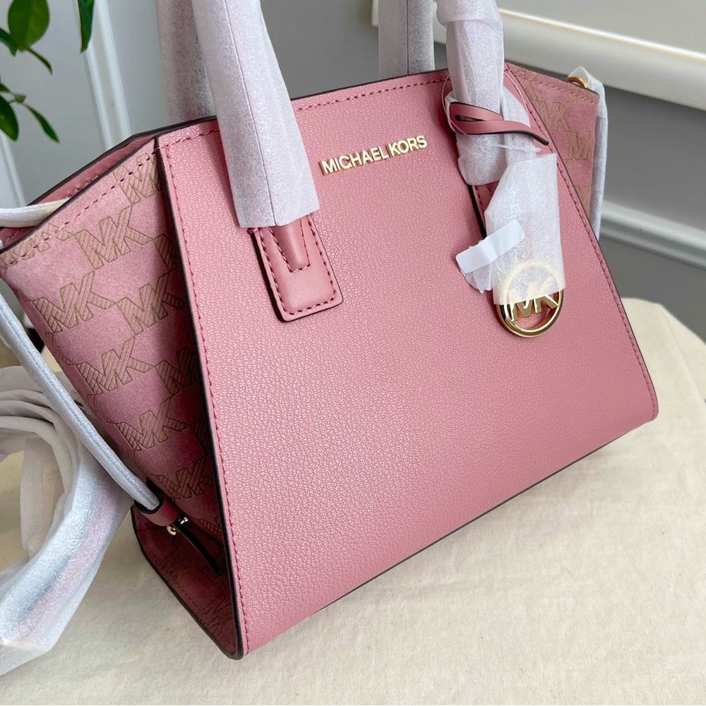 🌸NeW! Michael Kors Avril Small TZ Satchel - Picture 15 of 15